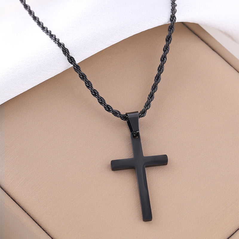 DELUXE Cross Pendant Chain