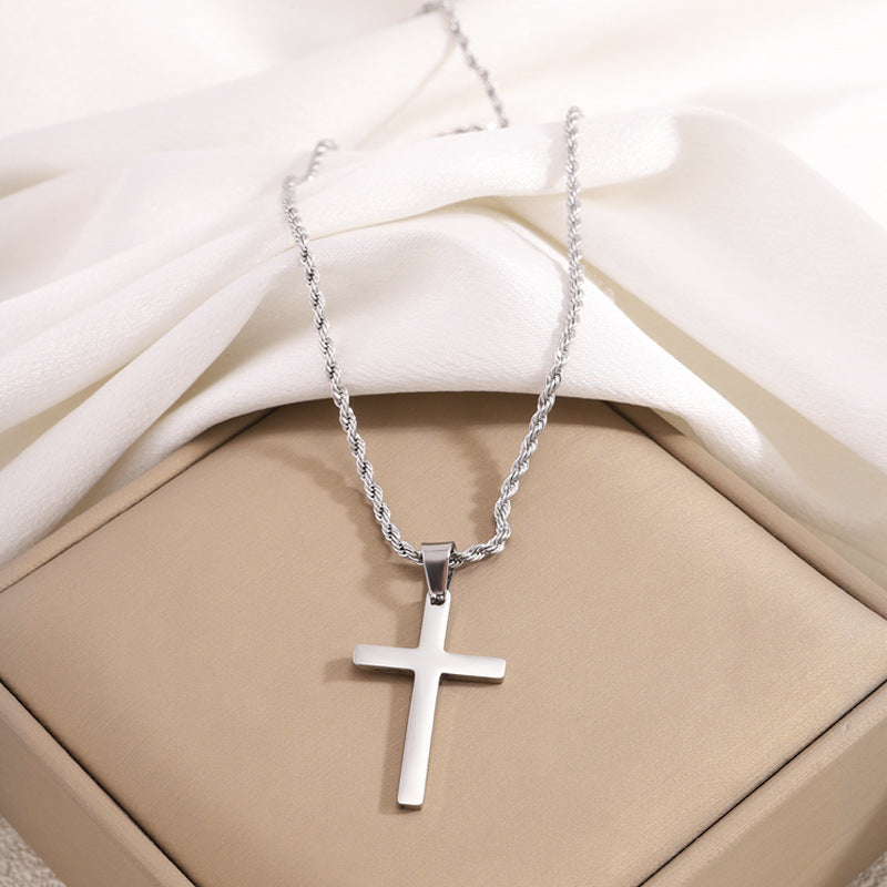 DELUXE Cross Pendant Chain