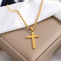 DELUXE Cross Pendant Chain