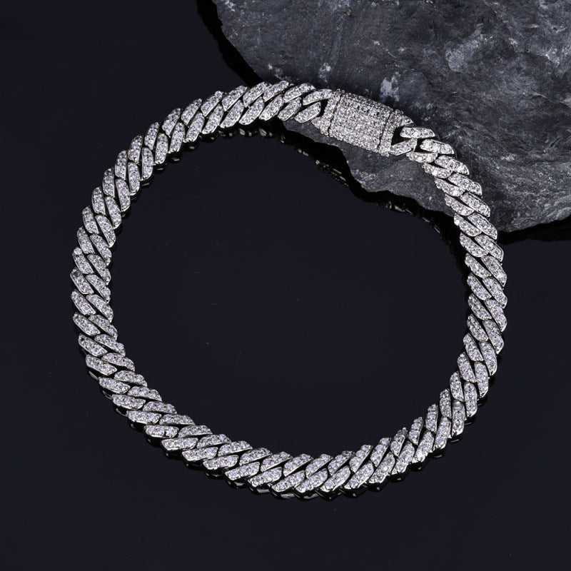 Zircon Cuban Chain Bracelet