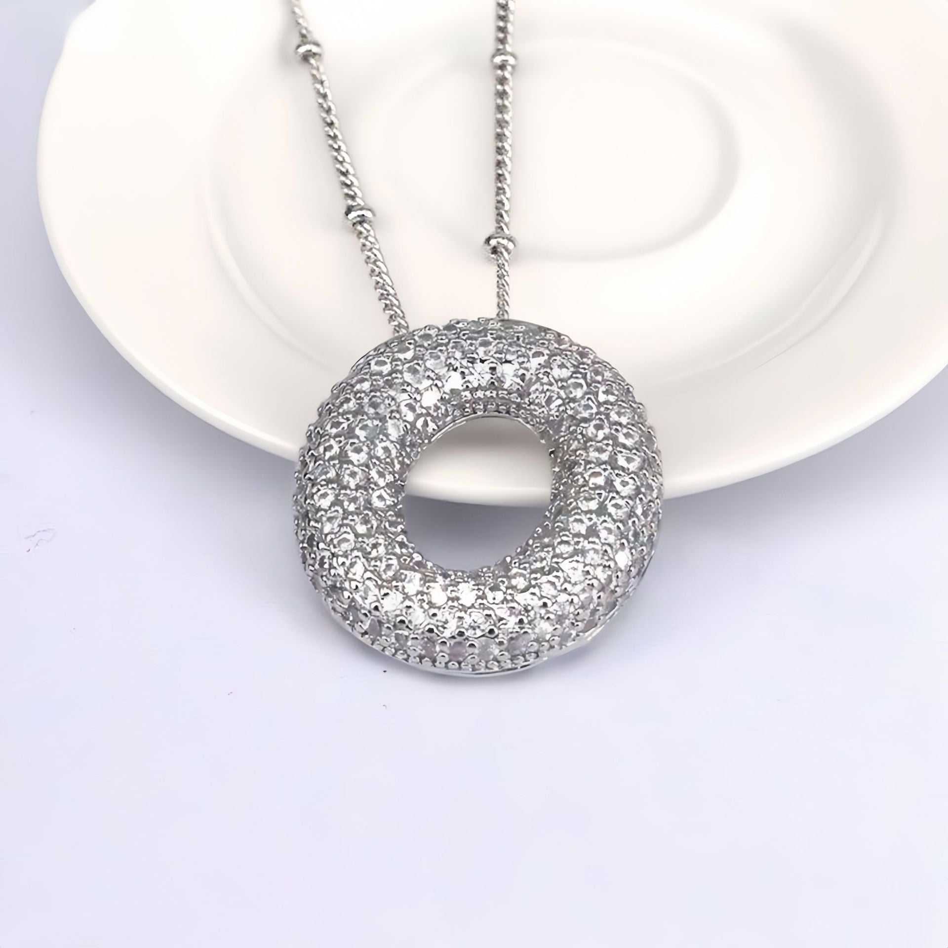 Balloon Letter Pendant Chain