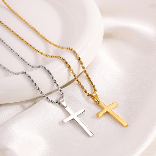 DELUXE Cross Pendant Chain