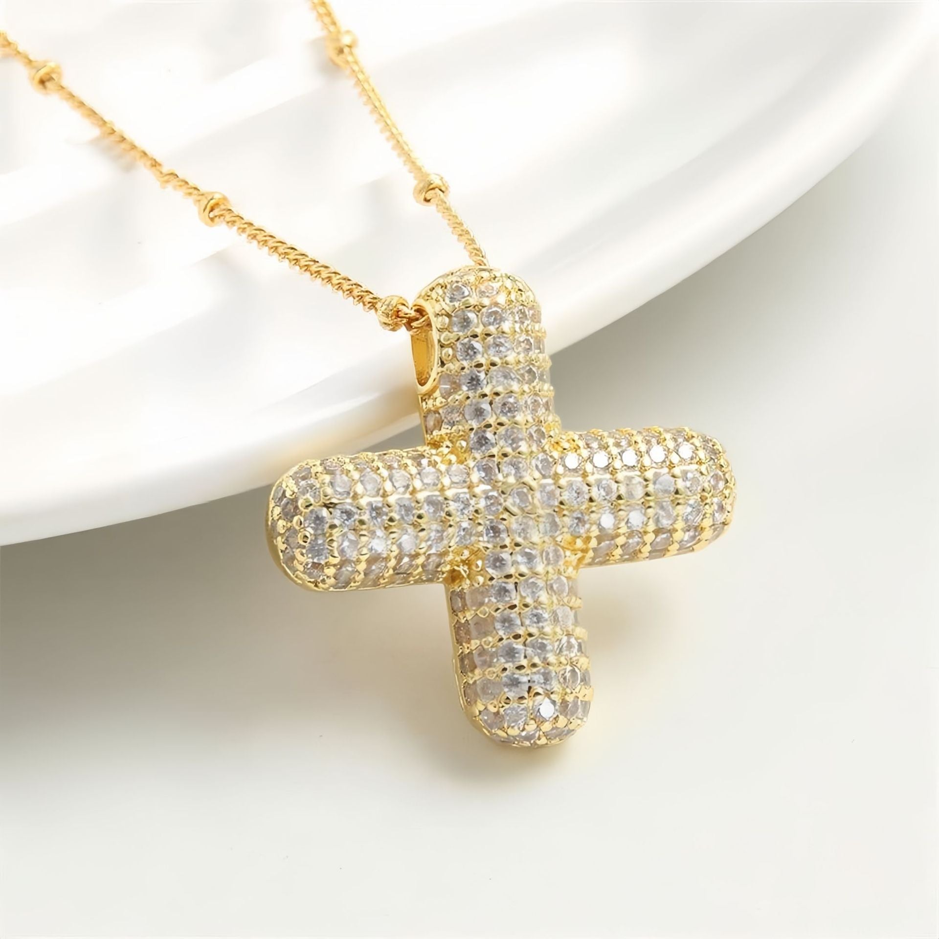 Balloon Letter Pendant Chain