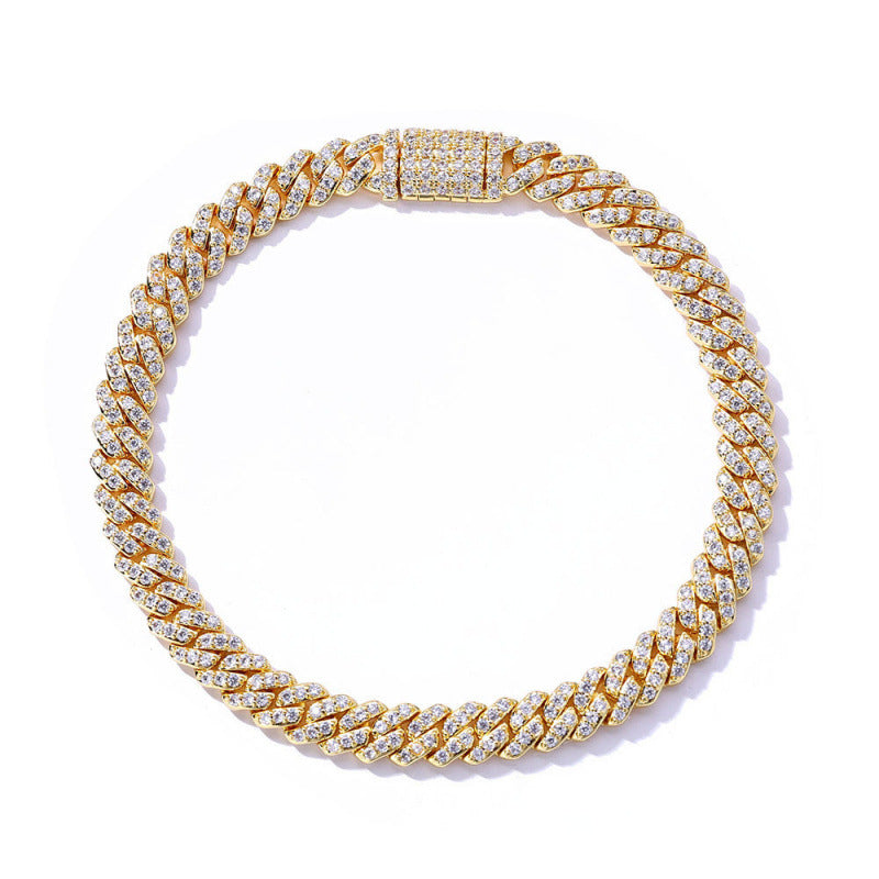 Zircon Cuban Chain Bracelet