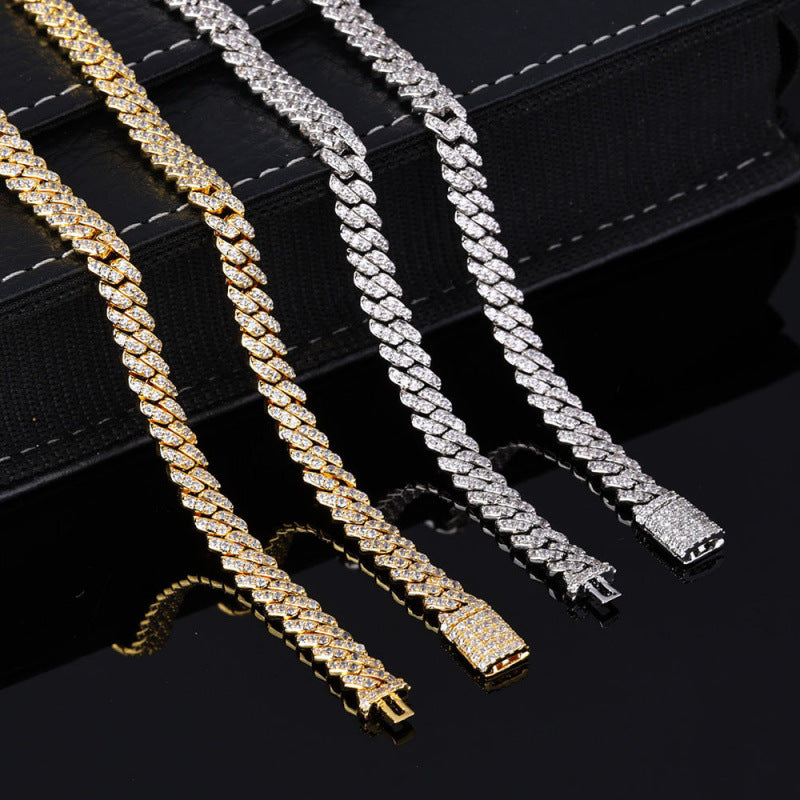 Zircon Cuban Chain Bracelet